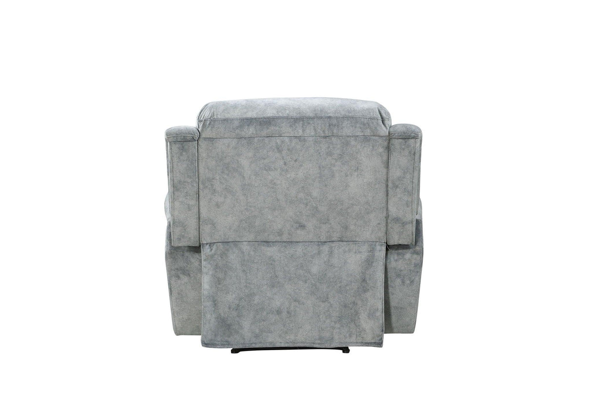 Mariana - Manual Recliner Chair - Silver Gray - Furniture Home Direct