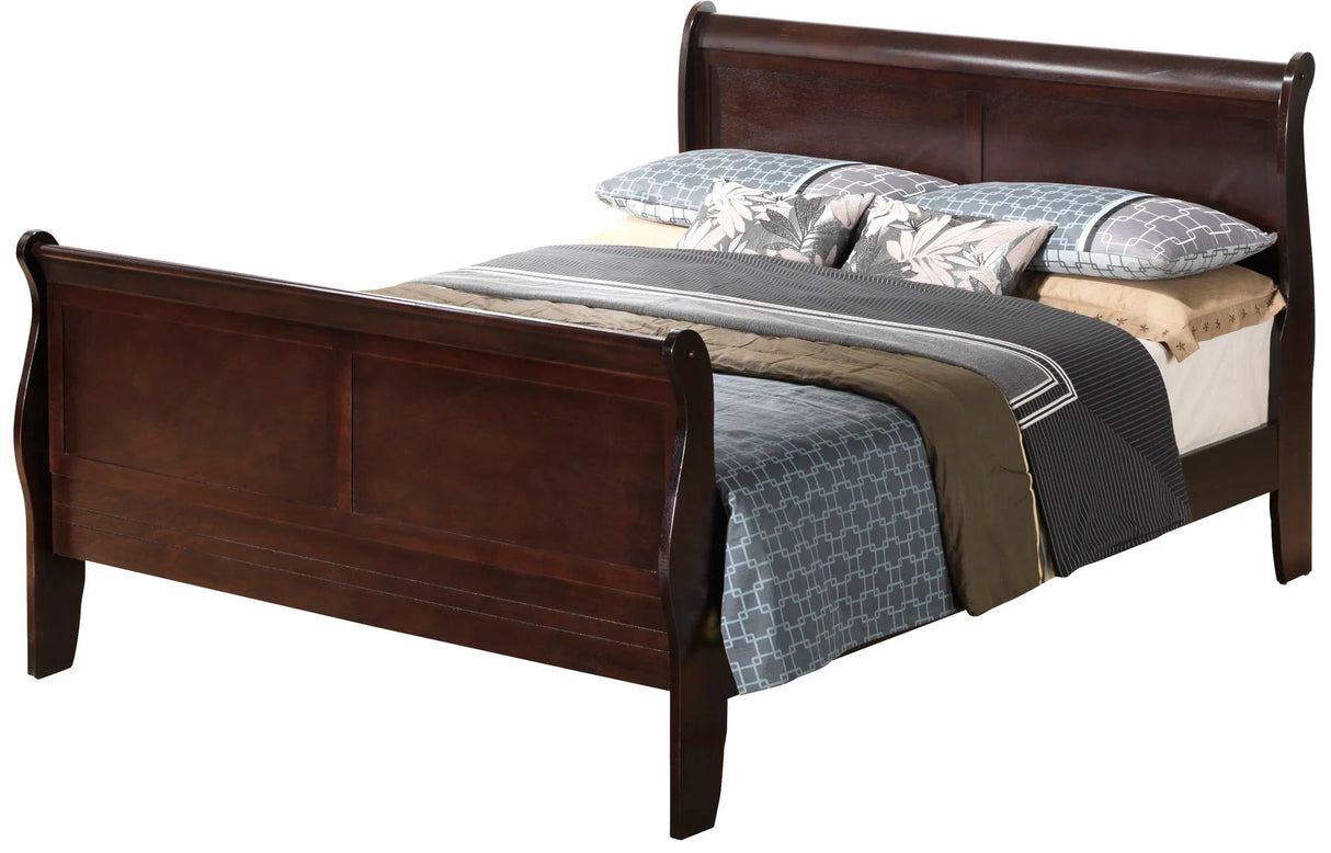 Panel Sleigh Bed - Furniture Home Direct