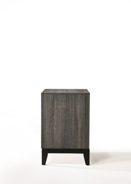 Valdemar - Nightstand - Weathered Gray - Furniture Home Direct