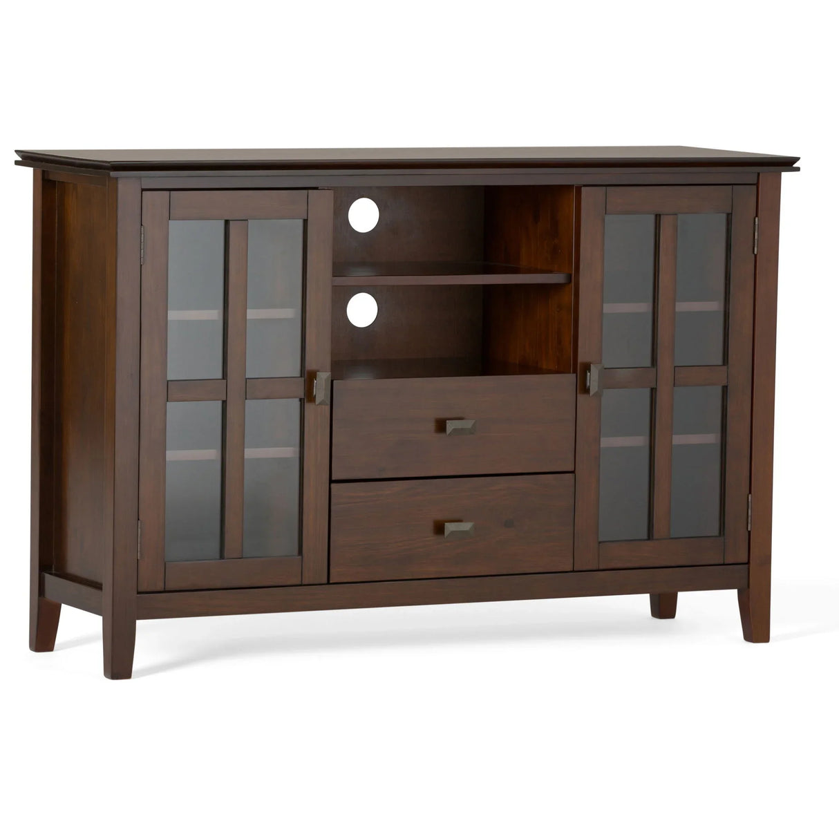 Artisan - Handcrafted, Tall TV Media Stand - Furniture Home Direct