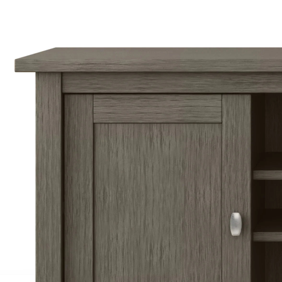 Warm Shaker - TV Media Stand Handcrafted - Furniture Home Direct