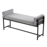 Kari - Farmhouse Luxe Design Bench - Furniture Home Direct