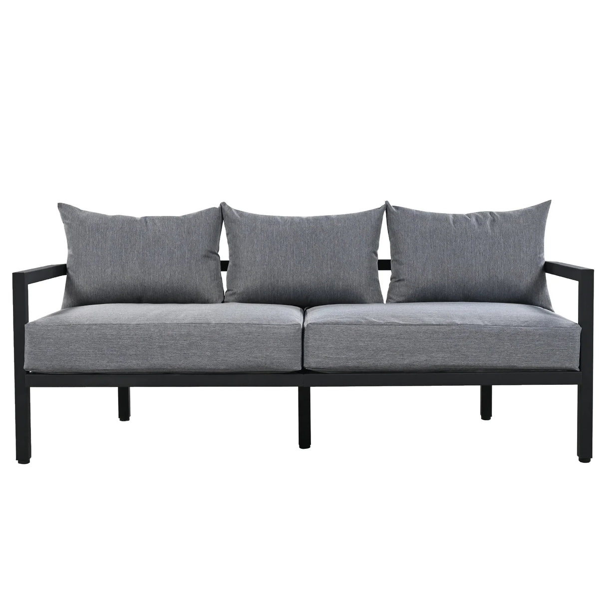 Modern Outdoor Patio Set - Gray - Furniture Home Direct