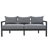 Modern Outdoor Patio Set - Gray - Furniture Home Direct