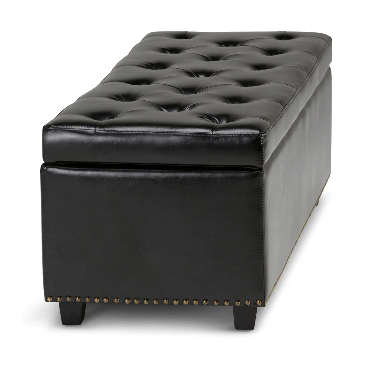 Hamilton - Upholstered Storage Ottoman - Furniture Home Direct