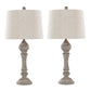 Winston - Farmhouse Poly Table Lamp (Set of 2) - Furniture Home Direct