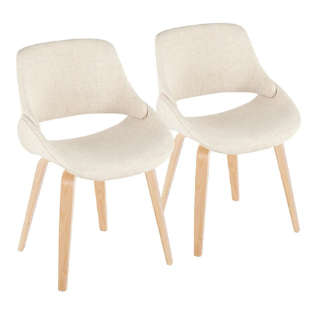 Fabrico - Mid-Century Modern Style Dining Chair (Set of 2) - Furniture Home Direct