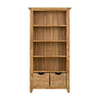 Bookcase - Natural Wood / Brown - Furniture Home Direct