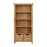 Bookcase - Natural Wood / Brown - Furniture Home Direct