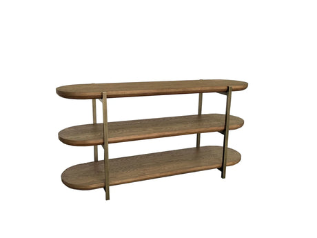 Console Table - Light Brown - Furniture Home Direct
