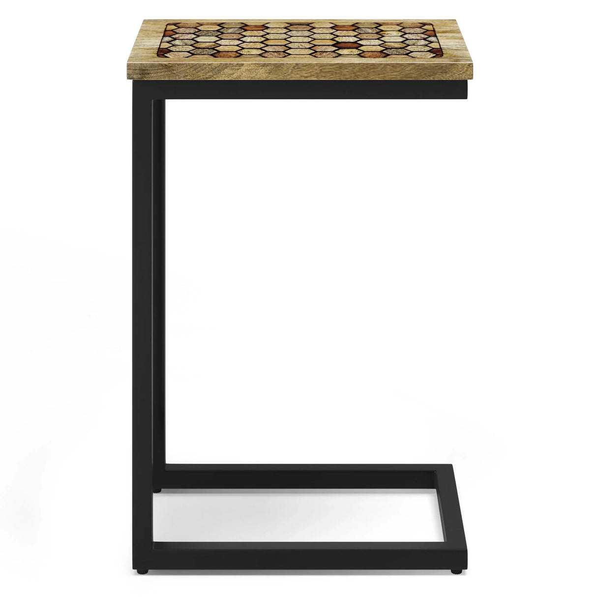 Davisville - C Side Table - Natural - Furniture Home Direct