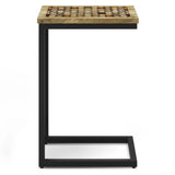 Davisville - C Side Table - Natural - Furniture Home Direct