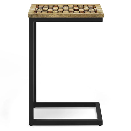 Davisville - C Side Table - Natural - Furniture Home Direct