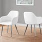 Dining Side Chair, Upholstered For Dining Room, Contemporary & Modern (Set of 2) - Furniture Home Direct
