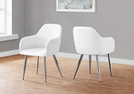 Dining Side Chair, Upholstered For Dining Room, Contemporary & Modern (Set of 2) - Furniture Home Direct