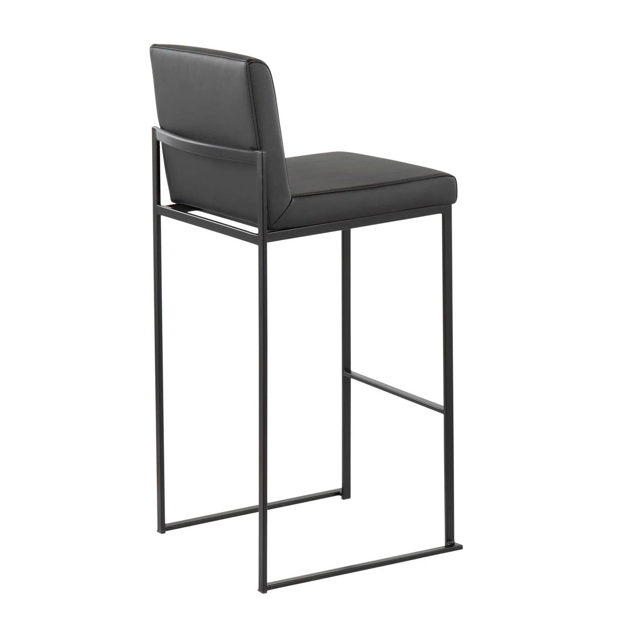 Fuji - Contemporary High Back Barstool Elegant Design - Furniture Home Direct