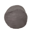 Michael - Modern Cylindrical Suede Bean Bag Chair - Furniture Home Direct