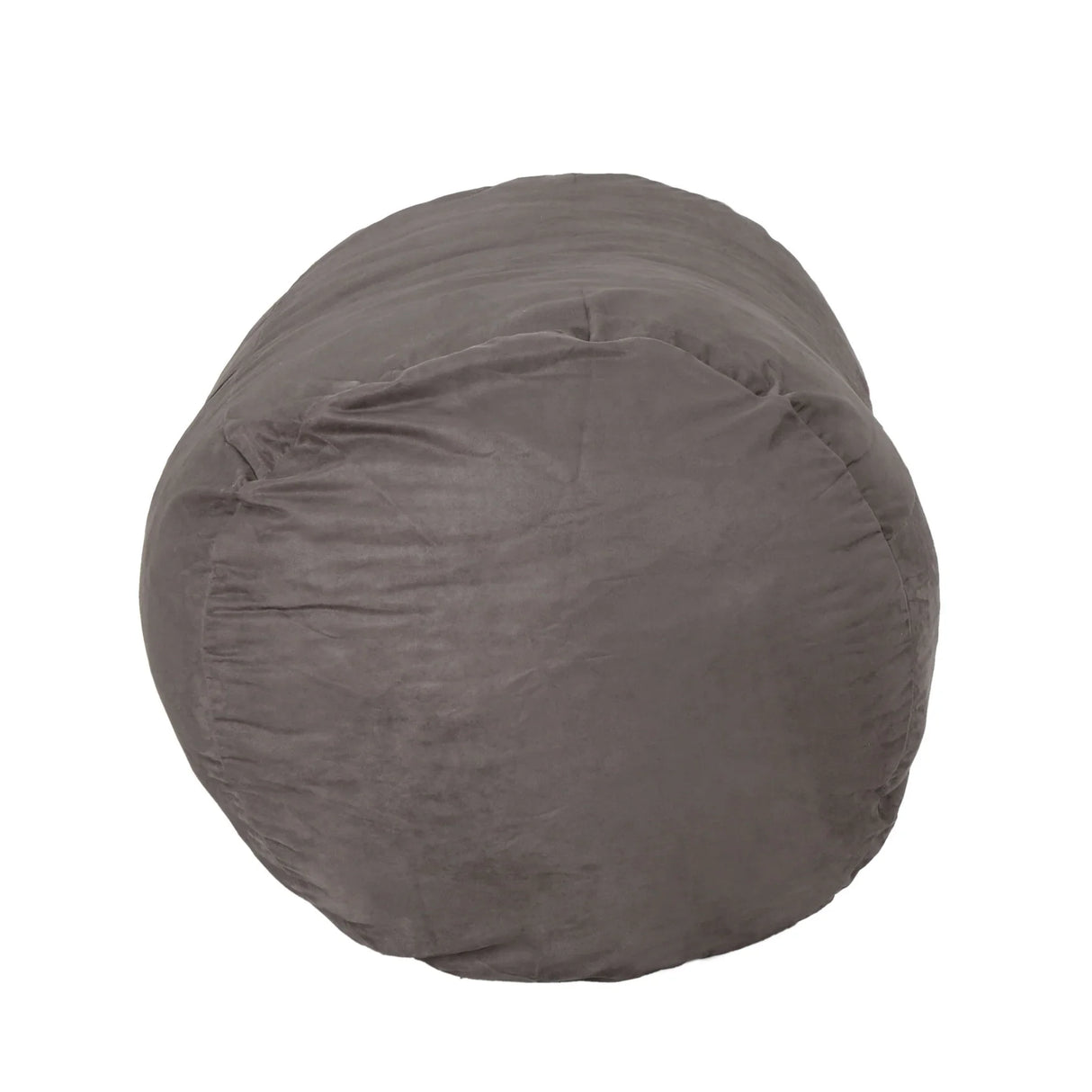 Michael - Modern Cylindrical Suede Bean Bag Chair - Furniture Home Direct