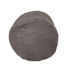 Michael - Modern Cylindrical Suede Bean Bag Chair - Furniture Home Direct