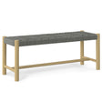 Dahlia - Outdoor Indoor Contemporary Bench - Furniture Home Direct