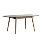 Round Corner Diagonal Leg Telescopic Table For 6 - 8 People To Meet Dining Table - Furniture Home Direct