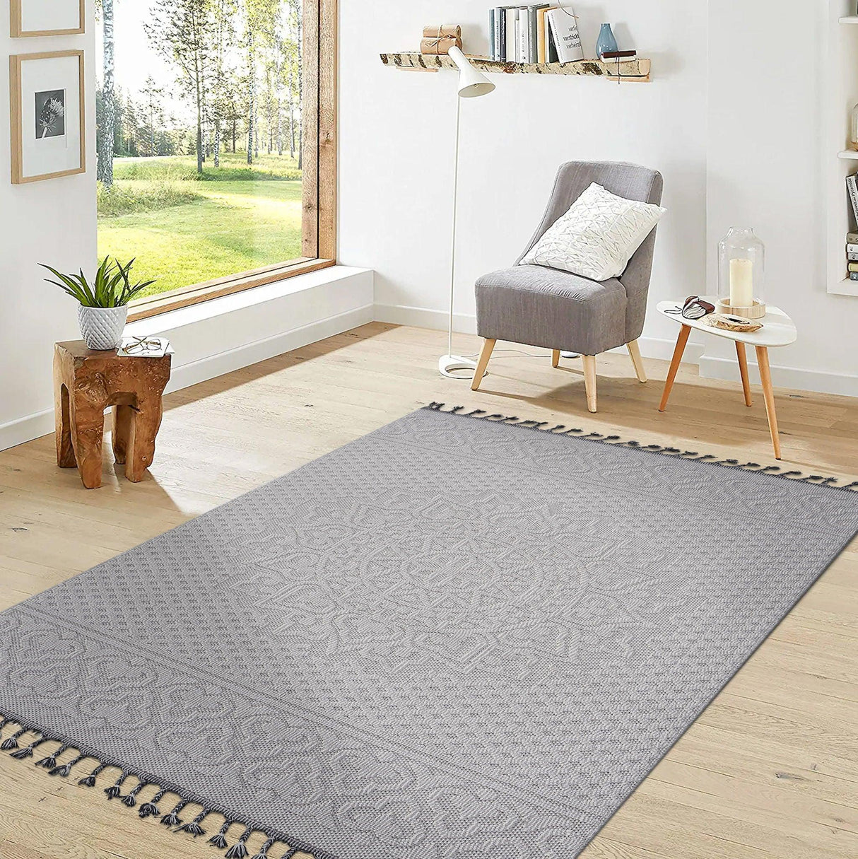Guros - Medallion Indoor / Outdoor Rug - Furniture Home Direct
