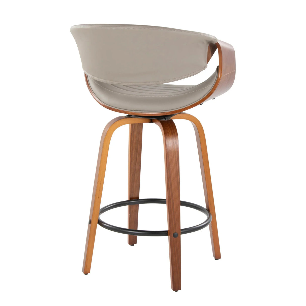 Symphony - Mid Century Stylish Design Modern Counter Stool (Set of 2) - Furniture Home Direct