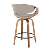 Symphony - Mid Century Stylish Design Modern Counter Stool (Set of 2) - Furniture Home Direct