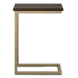 Skyler - C Side Table Handcrafted - Furniture Home Direct