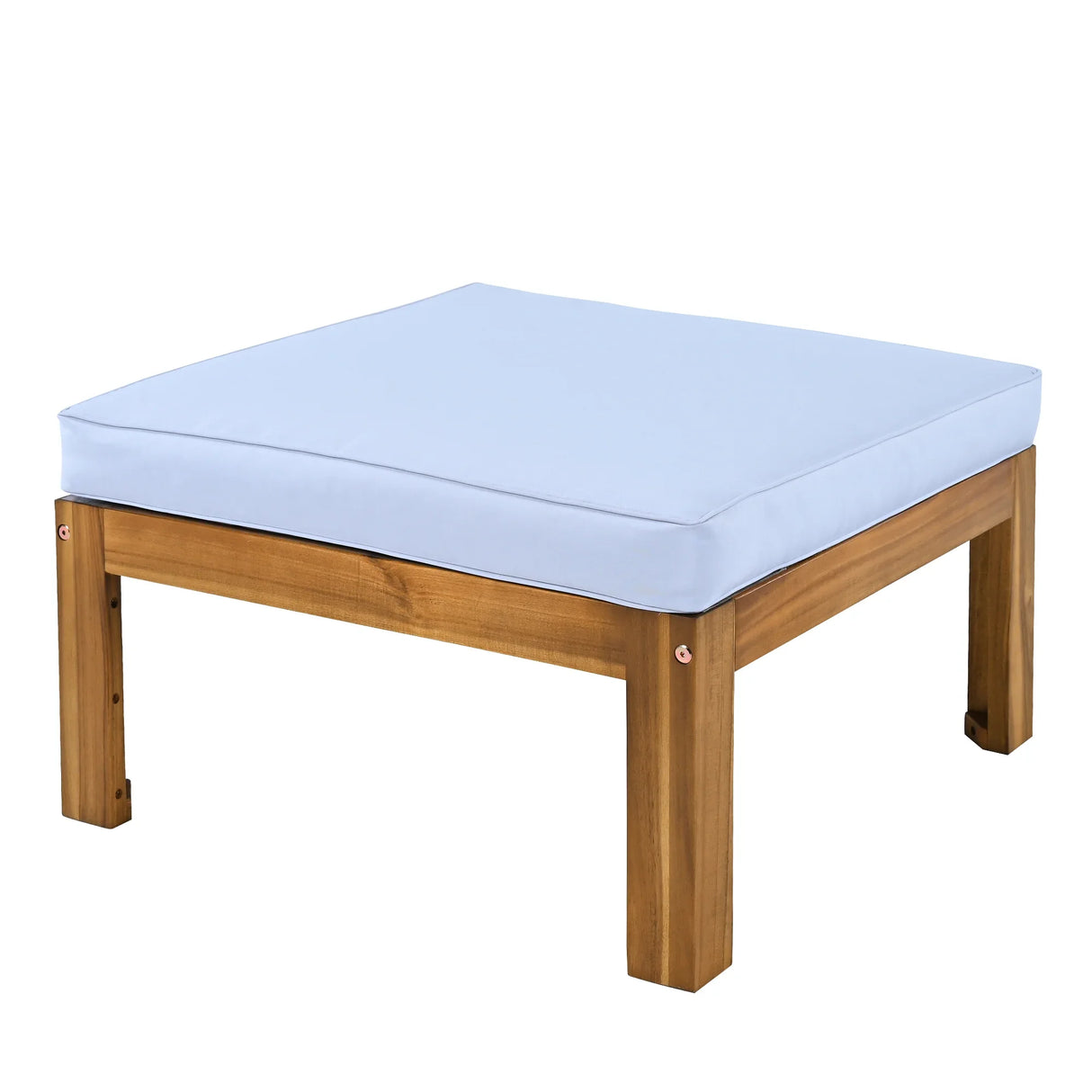 Outdoor 5-Piece Sectional With Cushions and Coffee Table - Furniture Home Direct