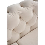 Chesterfield Modern Tufted Velvet Sofa - Mint Green - Furniture Home Direct