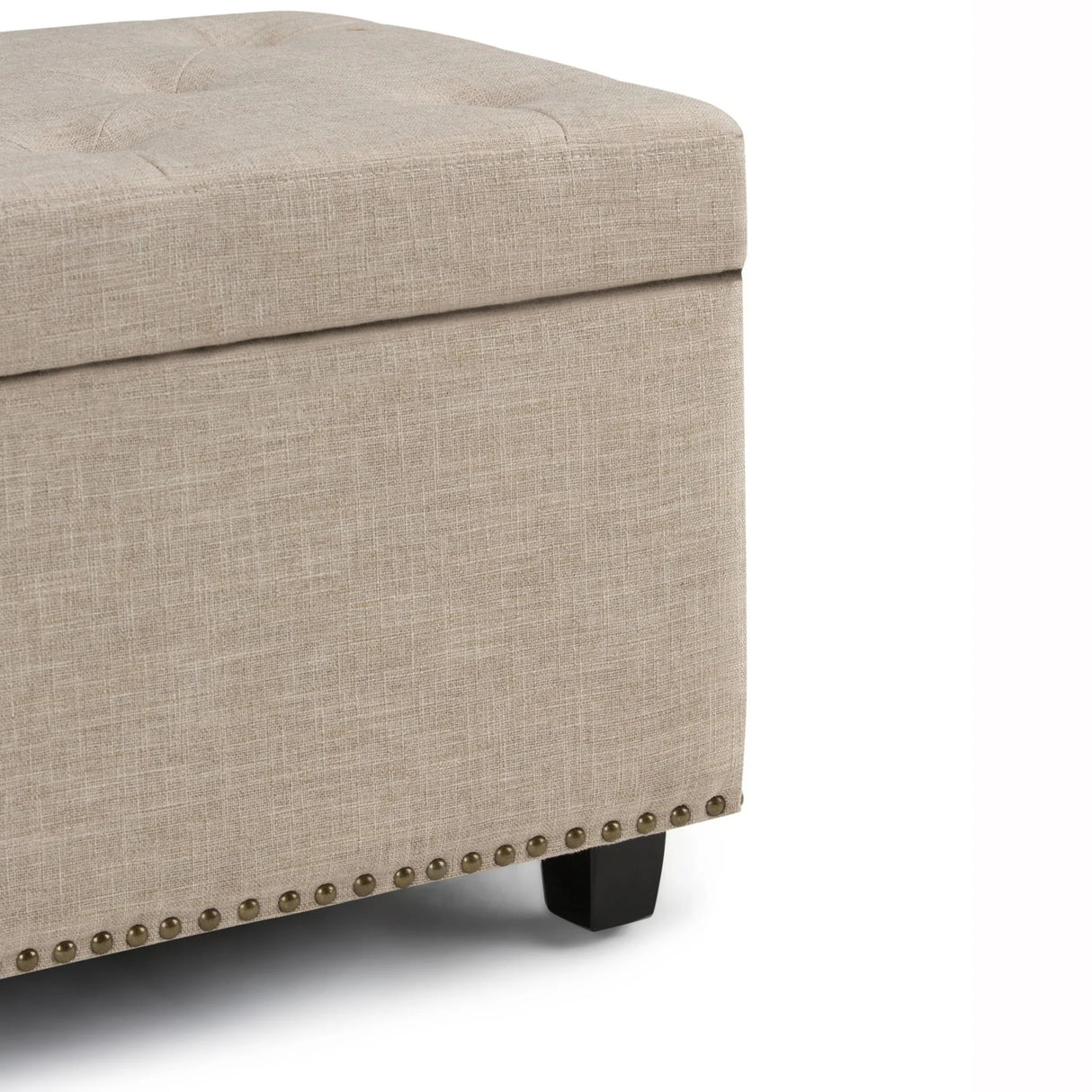 Hamilton - Upholstered Storage Ottoman - Furniture Home Direct