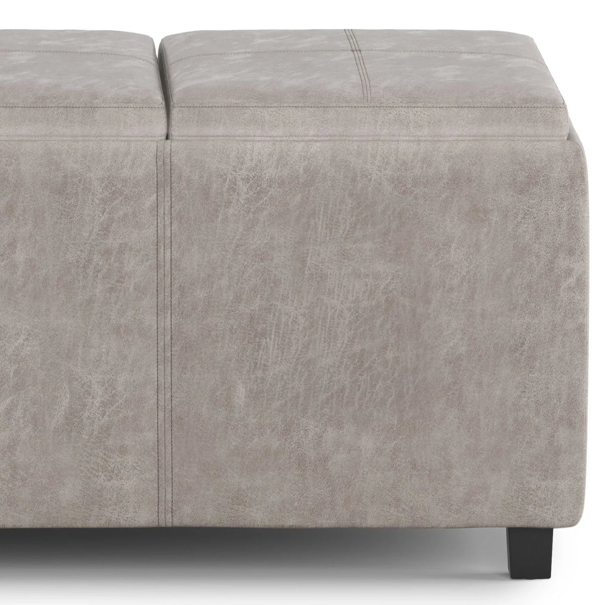 Avalon - Upholstered Storage Ottoman - Furniture Home Direct