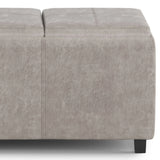 Avalon - Upholstered Storage Ottoman - Furniture Home Direct