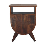 Split - Bedside Table - Chestnut - Furniture Home Direct