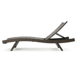 Wicker Chaise Lounge - Furniture Home Direct