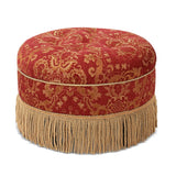 Yolanda - Round Upholstered Accent Ottoman - Furniture Home Direct