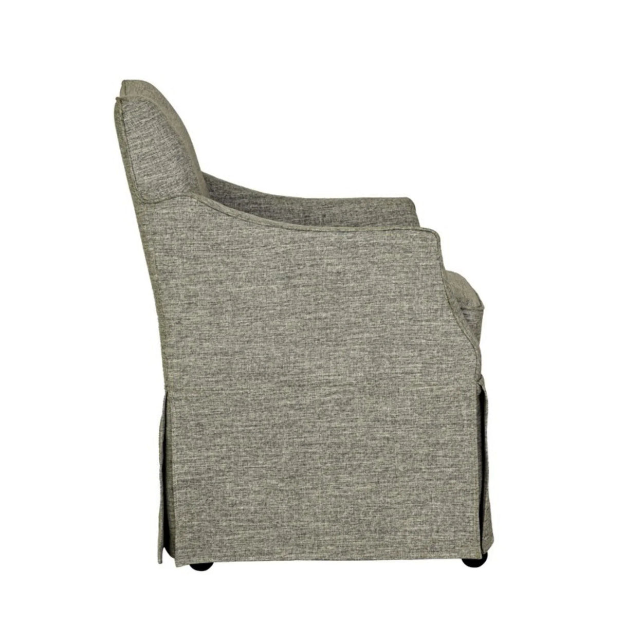 London - Upholstered Skirted Dining Arm Chair - Furniture Home Direct