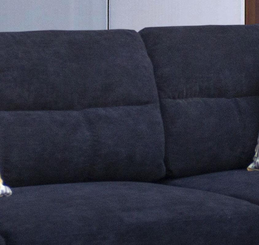 Diego - Fabric Sectional Sofa With Right Facing Chaise, Storage Ottoman, And 2 Accent Pillows - Furniture Home Direct