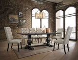 Morland - 7 Pieces Dining Room Set - Black - Furniture Home Direct
