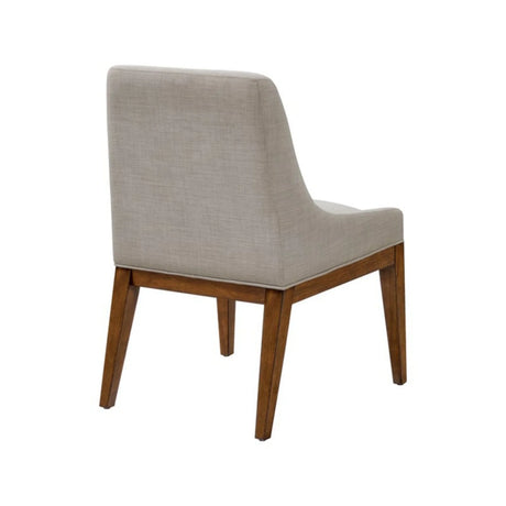 Upholstered Dining Chair (Set of 2) - Gray - Furniture Home Direct