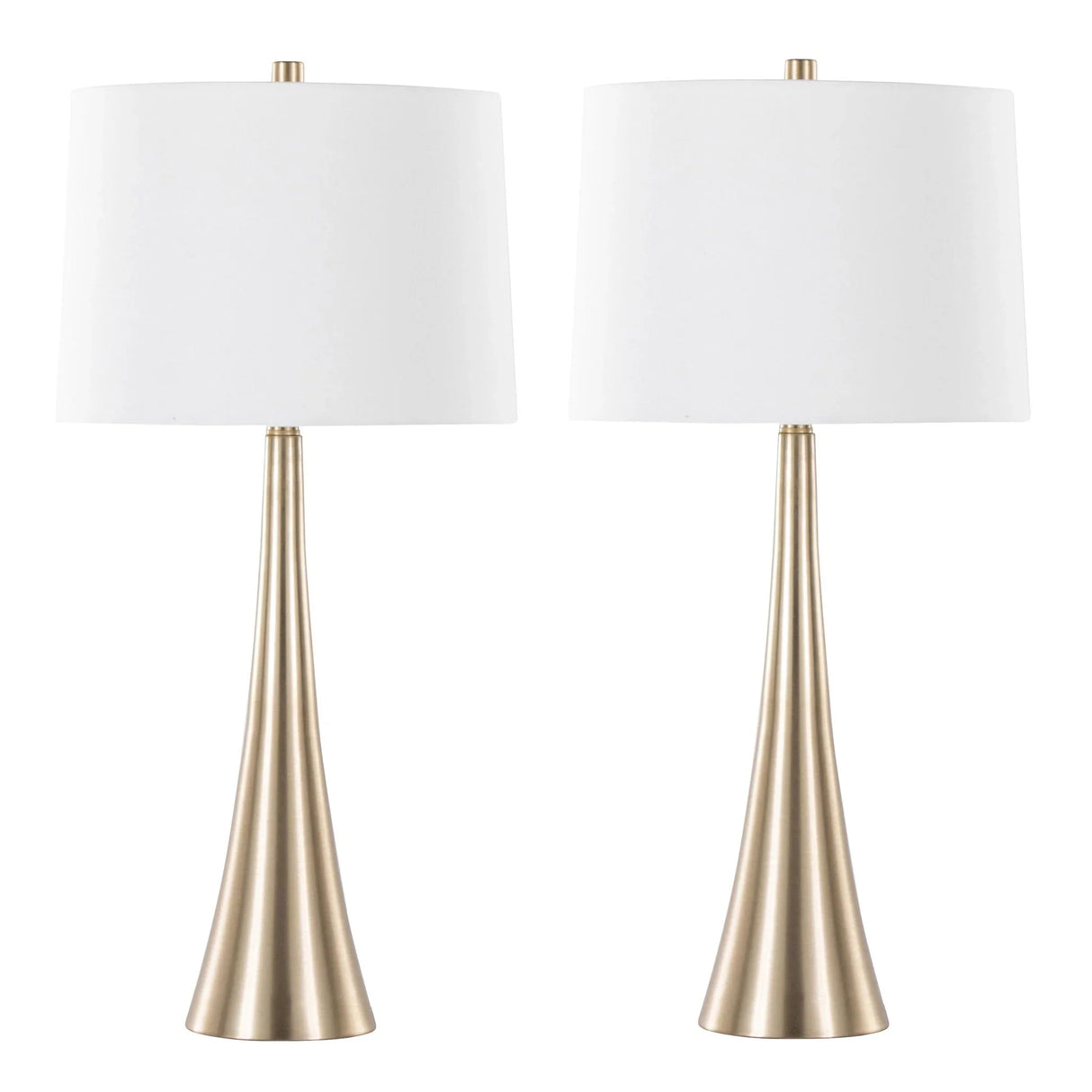 Diana - Contemporary Table Lamp (Set of 2) - Furniture Home Direct