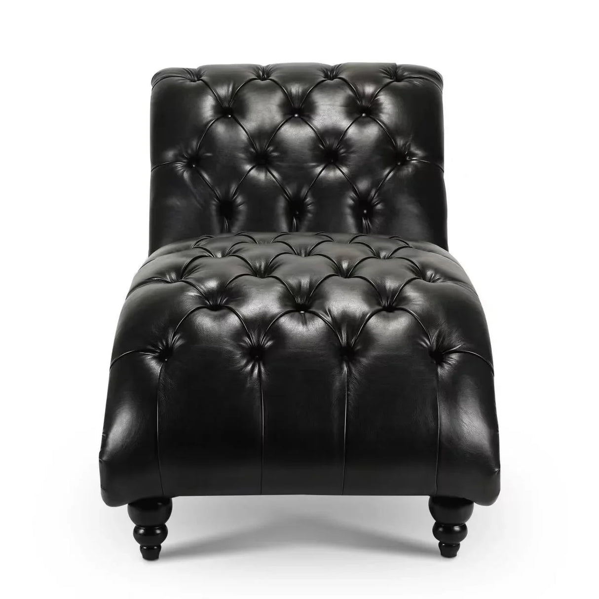 Tufted Armless Chaise Lounge - Furniture Home Direct