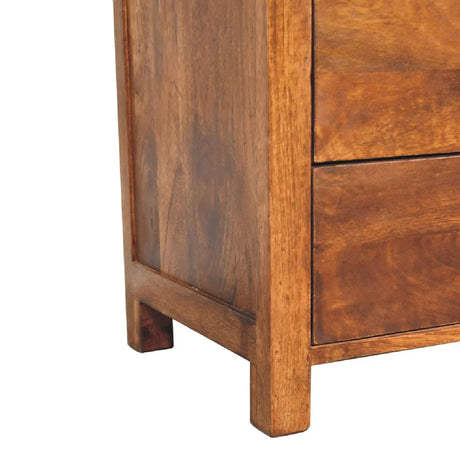 Aspen - Tallboy - Chestnut - Furniture Home Direct