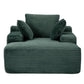 Oversized Chaise Lounge Chair Cozy Cloud Couch With 3 Throw Pillows And Wide Armrest - Furniture Home Direct