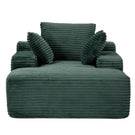 Oversized Chaise Lounge Chair Cozy Cloud Couch With 3 Throw Pillows And Wide Armrest - Furniture Home Direct