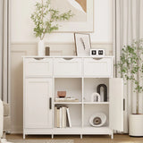 Storage Cabinets, Wooden Floor Cabinet, With Drawers And Shelves Storage Cabinets, Accent Cabinet For Living Room, Bedroom, Bathroom Furniture Home Decor - Furniture Home Direct