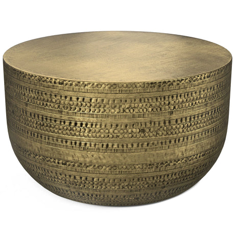 Johnsen - Handcrafted Metal Coffee Table - Furniture Home Direct