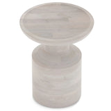 Haynes - Handcrafted Wooden Accent Table - Furniture Home Direct
