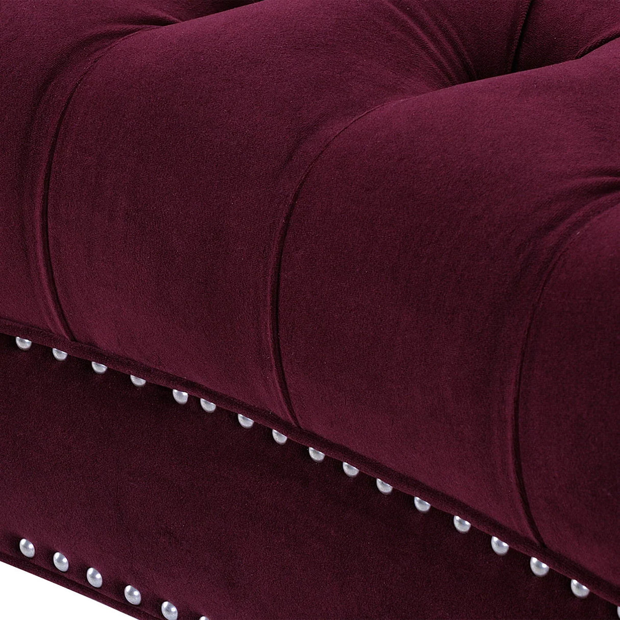 La Rosa - Victorian Chesterfield Loveseat - Furniture Home Direct